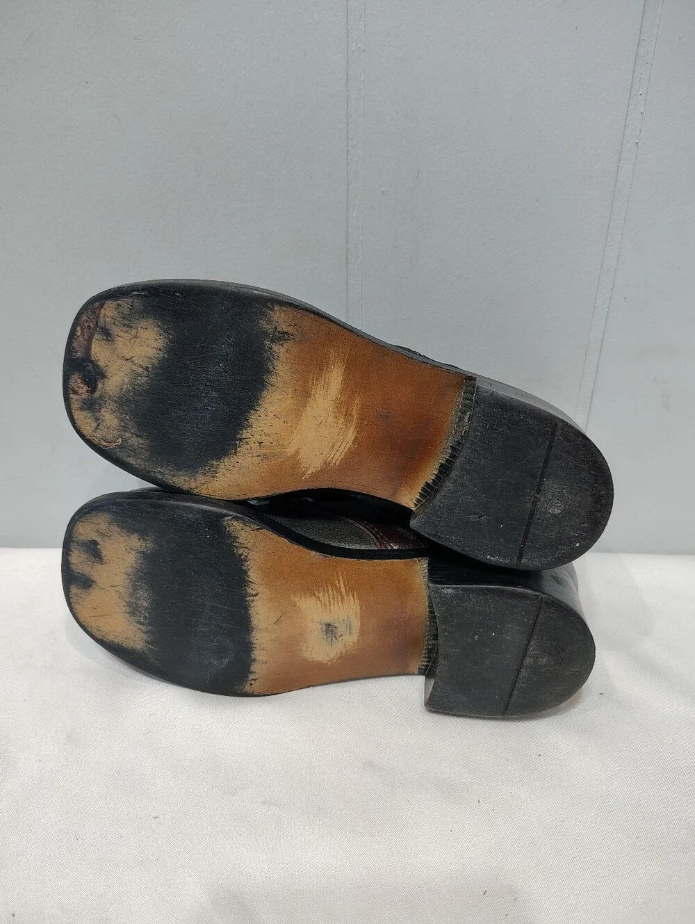 Vintage 1960s Robinson Crusoe Childrens Oxford Dress Shoes Size 11.5D Tricolor